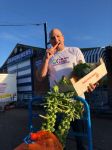 London Marathon runner Jason is supporting HMSTC
